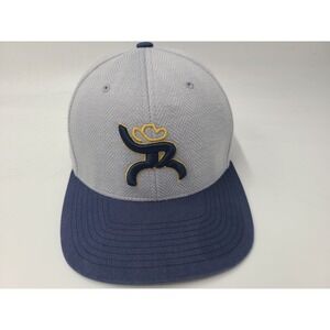 Hooey Brand Snapback Hat Cap Cowboy Western Ranch Outdoors Men Women Gray Blue